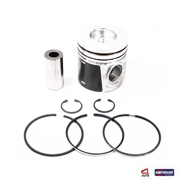 Kit piston cu bolț și segmenți 1.00 mm KMP Brand pentru JCB, cod 02/203223