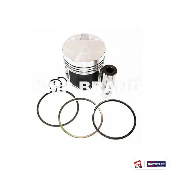 Kit piston cu bolț și segmenți STD KMP Brand pentru JCB, cod 02/634101