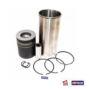 Kit piston, cămașă și segmenți, cu piston Alfin, pentru Perkins, cod 11010391