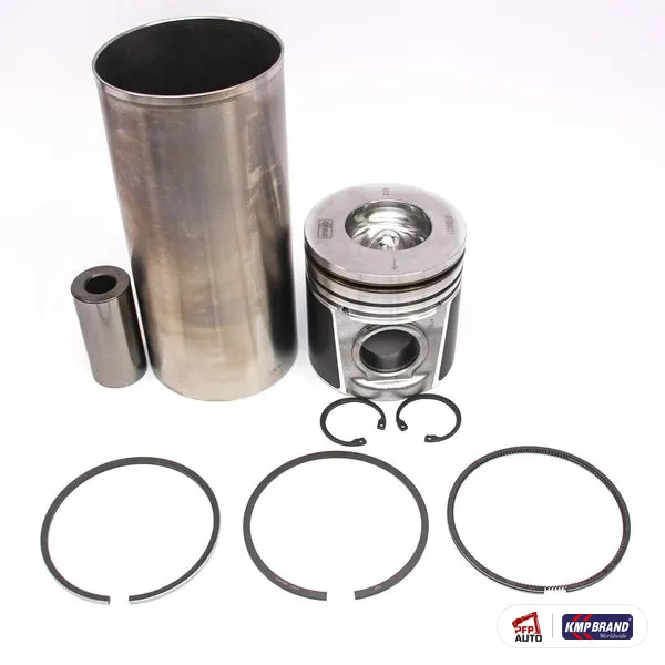 Kit piston, cămașă și segmenți KMP Brand, pentru Perkins, cod 11010653