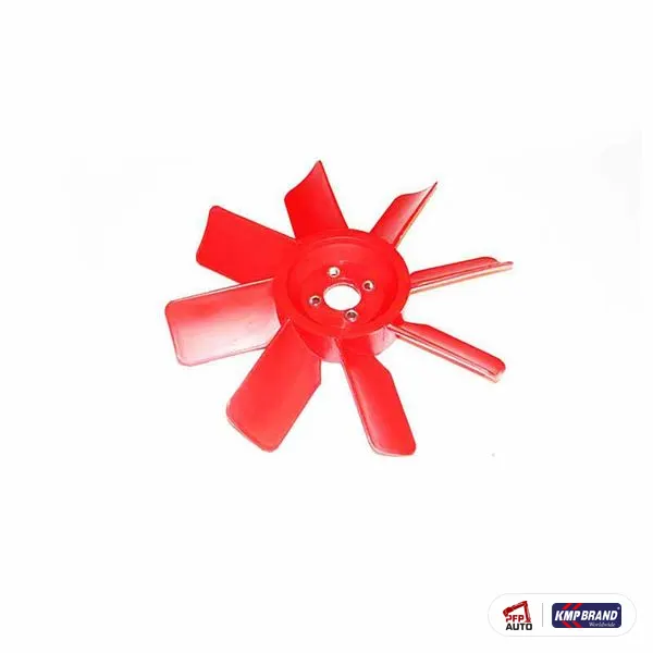 Ventilator cu 8 palete, roșu KMP Brand, pentru Massey Ferguson, cod 11030027