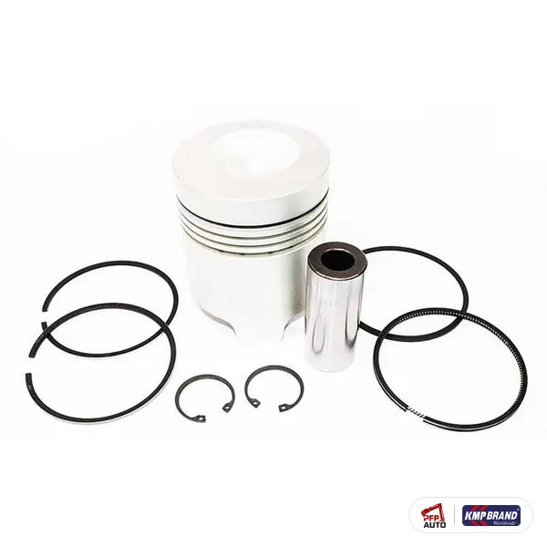 Piston cu bolț și segmenți KMP Brand pentru Ford New Holland, cod 12010021