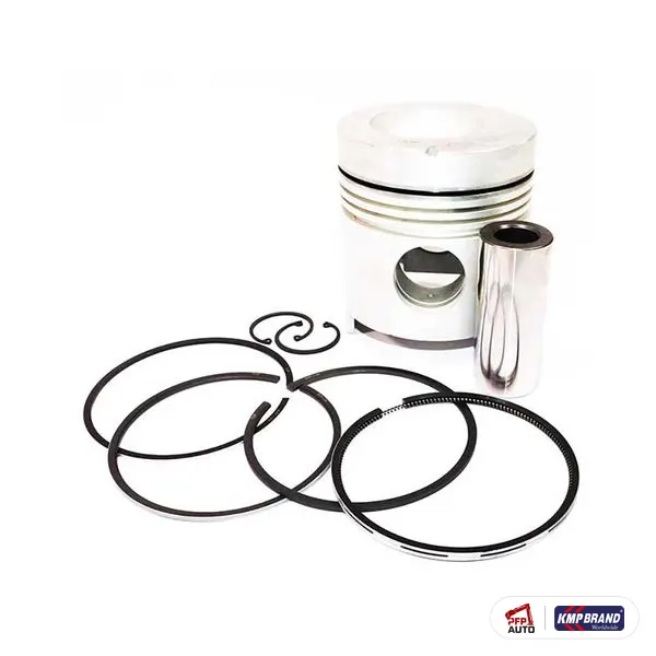 Piston cu bolț, siguranțe și segmenți 020 KMP Brand, pentru Ford New Holland, cod 12010099B