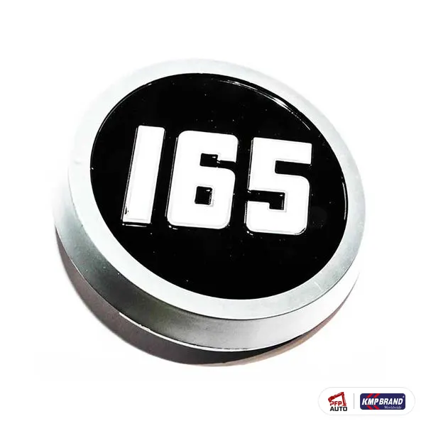 Emblemă medalion MF 165 (plastic) KMP Brand pentru Massey Ferguson, cod 1866946M1