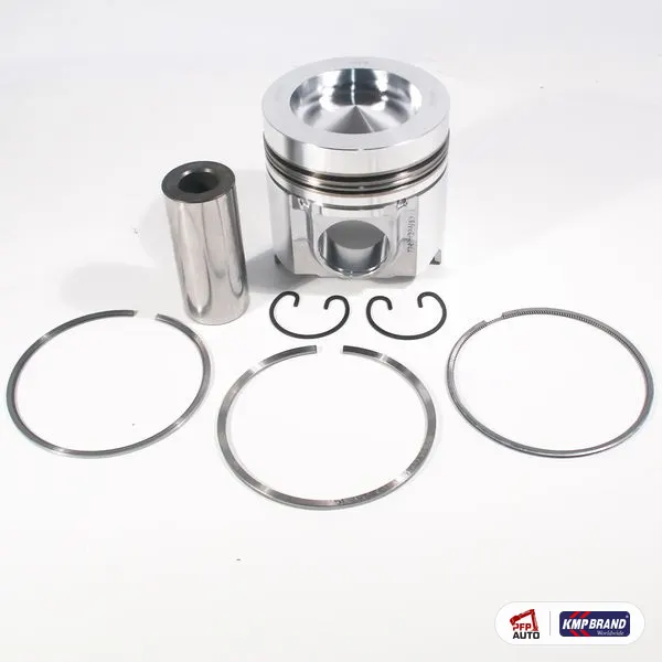 Piston cu bolț, siguranțe și segmenți KMP Brand, pentru CAT®, cod 1W9373