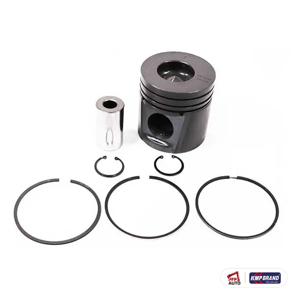 Piston cu bolț, siguranțe și segmenți KMP Brand, pentru CAT®, cod 233-7232