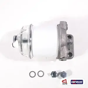 Filtru combustibil complet, cu pahar de sticlă, pentru Perkins, cod 2656615