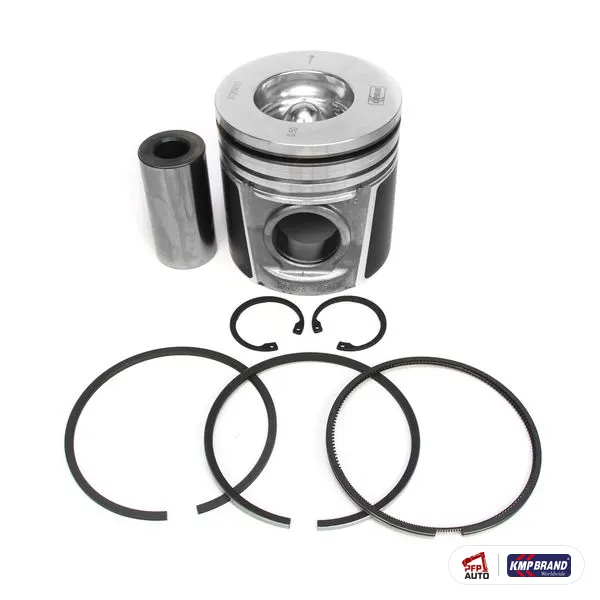 Piston cu bolț, siguranțe și segmenți 0.50 mm KMP Brand, pentru CAT®, cod 288-1394