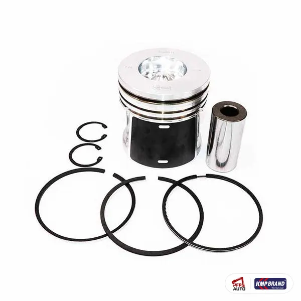 Piston cu bolț, siguranțe și segmenți 1.00 mm KMP Brand, pentru CAT®, cod 288-1395