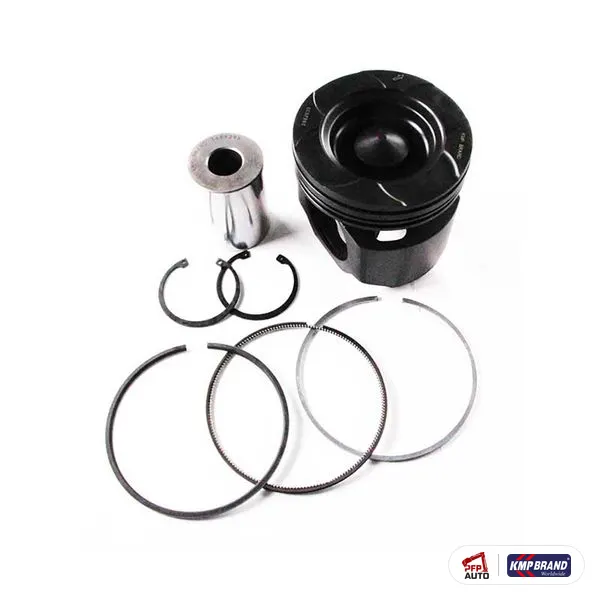 Piston cu bolț, siguranțe și segmenți KMP Brand, pentru Cummins®, cod 2881879