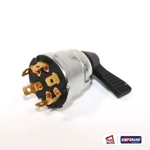 Comutator semnalizare, argintiu, pentru Massey Ferguson, cod 3101795M1