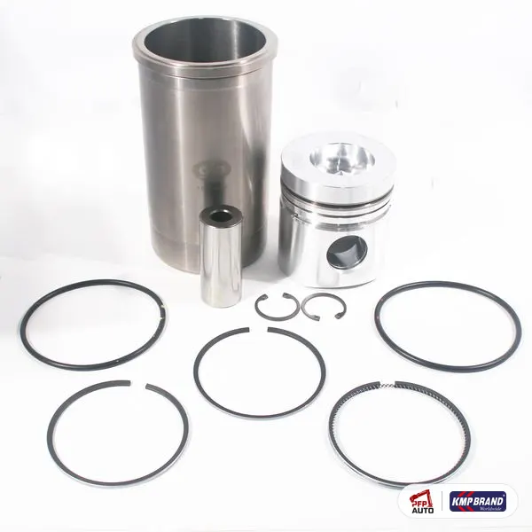 Kit piston, cămașă și segmenți KMP Brand, pentru Case IH, cod 3139586R95