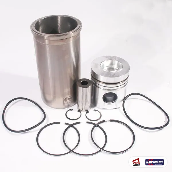 Kit piston, cămașă și segmenți KMP Brand, pentru Case IH, cod 3144516R97