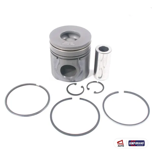 Piston cu bolț și segmenți, motor turbo KMP Brand, pentru JCB, cod 320/09211