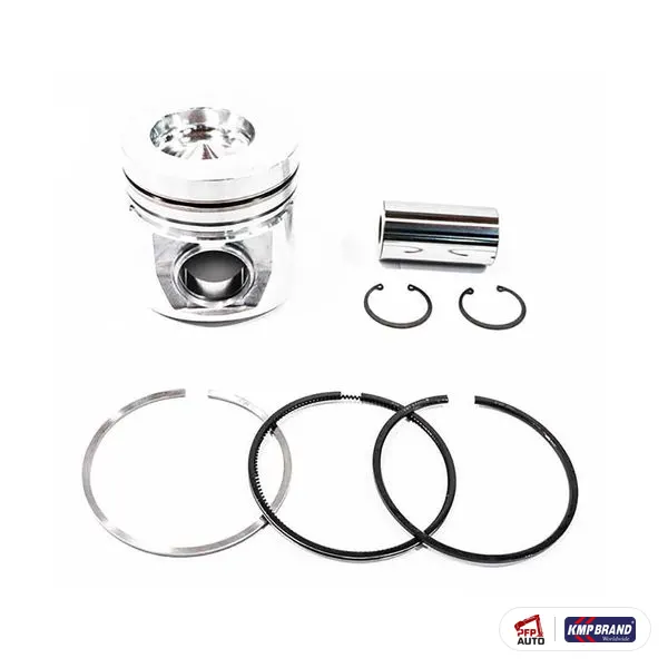 Piston cu bolț, siguranțe și segmenți 0.50 mm KMP Brand, pentru Cummins®, cod 3802132