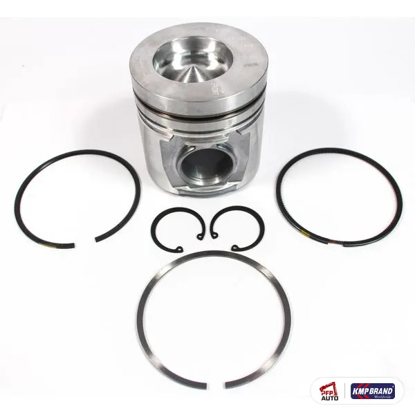 Piston cu siguranțe și segmenți 1.00 mm KMP Brand pentru Cummins®, cod 3802134
