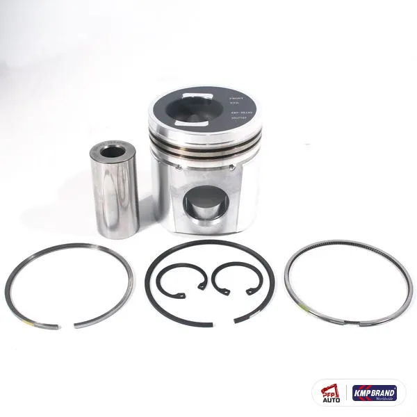 Piston cu bolț, siguranțe și segmenți KMP Brand, pentru Cummins®, cod 3802263