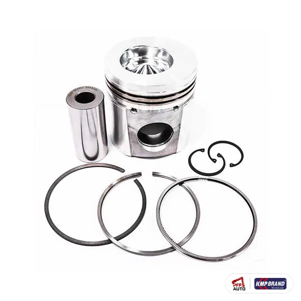 Piston cu bolț, siguranțe și segmenți KMP Brand, pentru Cummins®, cod 3802397