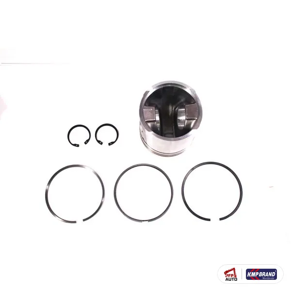 Piston cu bolț, siguranțe și segmenți KMP Brand, pentru Cummins®, cod 3802398