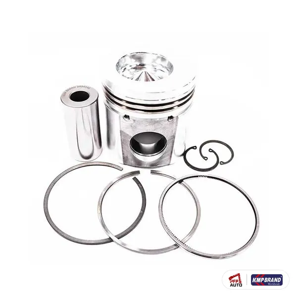 Piston cu bolț, siguranțe și segmenți KMP Brand, pentru Cummins®, cod 3802657
