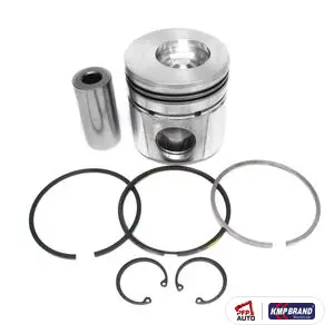 Piston cu bolț, siguranțe și segmenți 0.50 mm, pentru Cummins®, cod 3802758