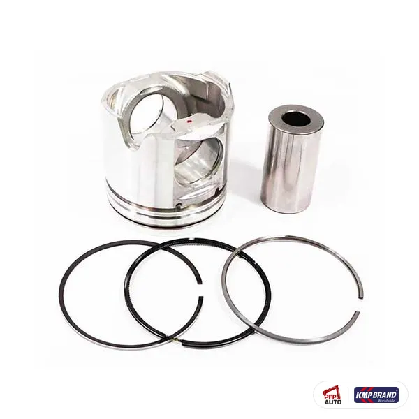 Piston cu bolț, siguranțe și segmenți KMP Brand, pentru Cummins®, cod 3803965
