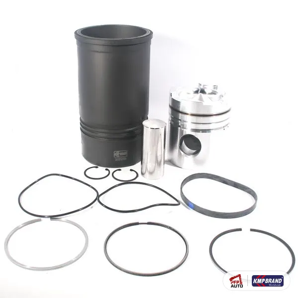 Kit piston, cămașă și segmenți KMP Brand, pentru Cummins®, cod 3804444