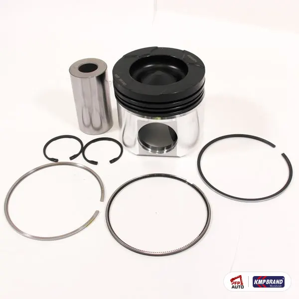 Piston cu bolț, siguranțe și segmenți STD KMP Brand, pentru Cummins®, cod 4025159