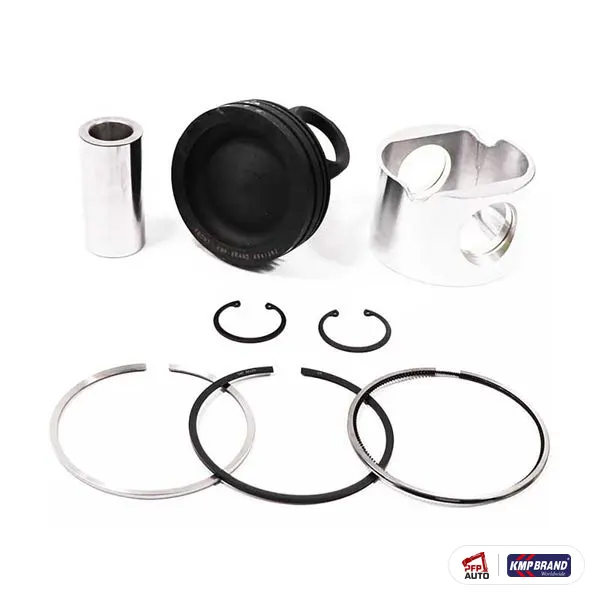Piston cu bolț, siguranțe și segmenți KMP Brand, pentru Cummins®, cod 4089646