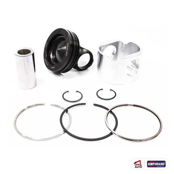 Piston cu bolț, siguranțe și segmenți KMP Brand, pentru Cummins®, cod 4089963