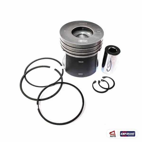 Kit piston cu bolț și segmenți 1.00 mm KMP Brand pentru Perkins, cod 4115P013