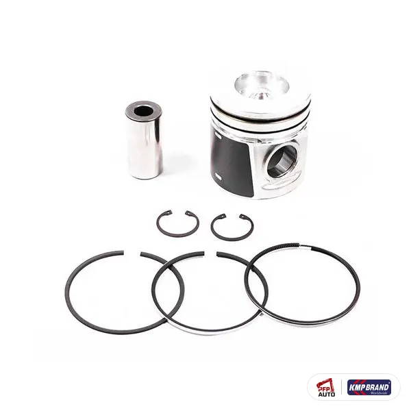Kit piston cu bolț și segmenți .50 mm KMP Brand pentru Perkins, cod 4115P026