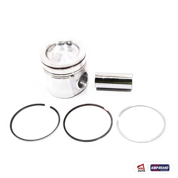 Piston cu bolț, siguranțe și segmenți KMP Brand, pentru Cummins®, cod 4955160