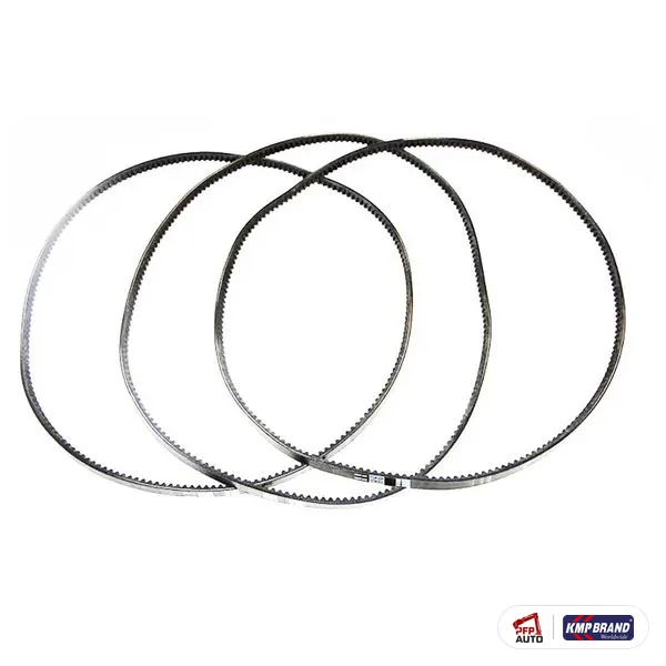 Set curele trapezoidale (3 curele) KMP Brand pentru CAT®, cod 4N6302