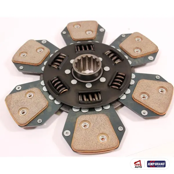 Disc ambreiaj principal, 280 X 40 mm (14 caneluri), 6 plăcuțe KMP Brand, pentru Ford New Holland, cod 5162901