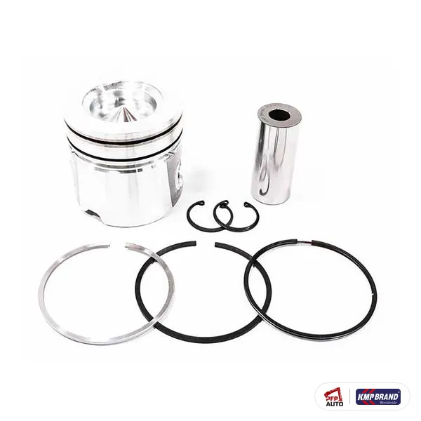 Piston cu bolț, siguranțe și segmenți KMP Brand, pentru Cummins®, cod 570103990110