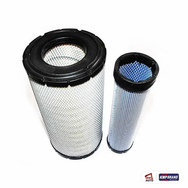 Filtru aer complet (interior și exterior) KMP Brand pentru Komatsu®, cod 600-185-3100