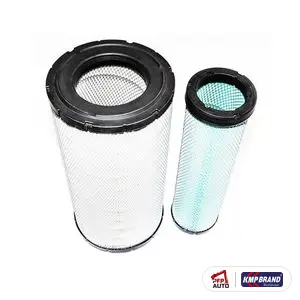 Filtru aer complet (interior și exterior) pentru Komatsu®, cod 600-185-4100