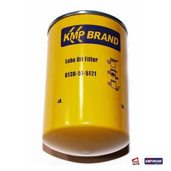 Filtru ulei KMP Brand pentru Komatsu®, cod 6136-51-5121