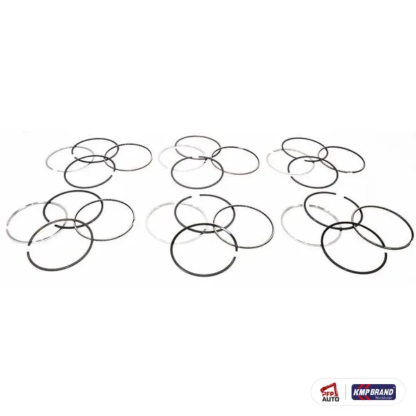 Set segmenți piston (set de 6) KMP Brand pentru Komatsu®, cod 6710-31-2023