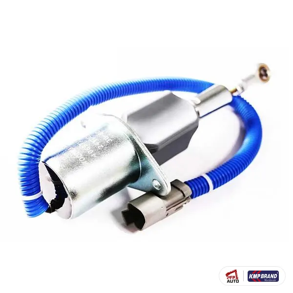 Solenoid oprire combustibil KMP Brand pentru Komatsu®, cod 6743-81-9141