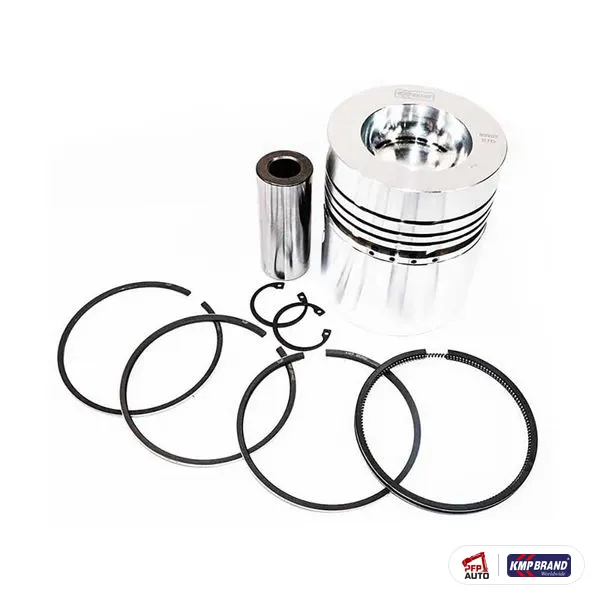 Kit piston cu bolț și segmenți KMP Brand pentru Perkins, cod 68508