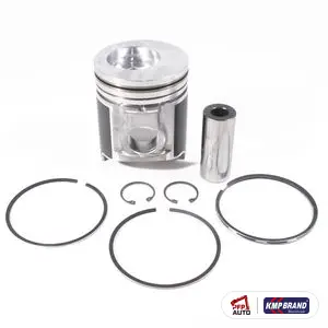 Piston cu bolț, siguranțe și segmenți, pentru Ford New Holland, cod 73402242