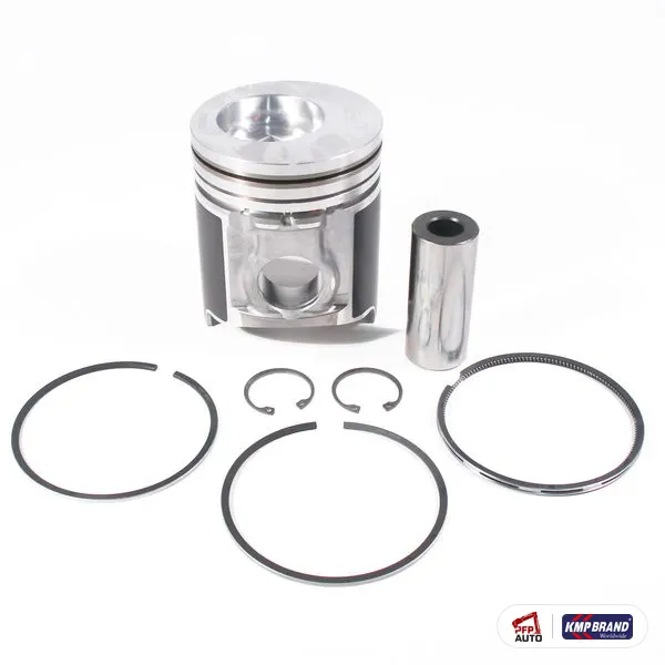 Piston cu bolț, siguranțe și segmenți KMP Brand, pentru Ford New Holland, cod 73402242