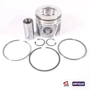 Piston cu bolț și segmenți pentru Ford New Holland, cod 8094853