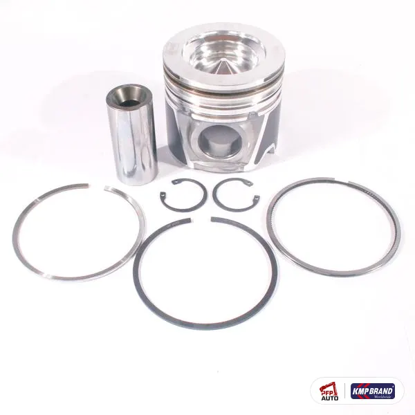 Piston cu bolț și segmenți KMP Brand pentru Ford New Holland, cod 8094853