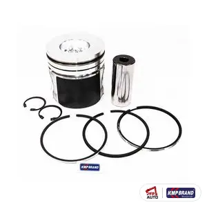 Piston cu bolț, siguranțe și segmenți, pentru Ford New Holland, cod 87802364