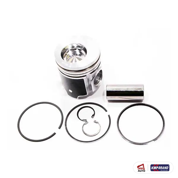 Piston cu bolț, siguranțe și segmenți KMP Brand, pentru Ford New Holland, cod 87802371
