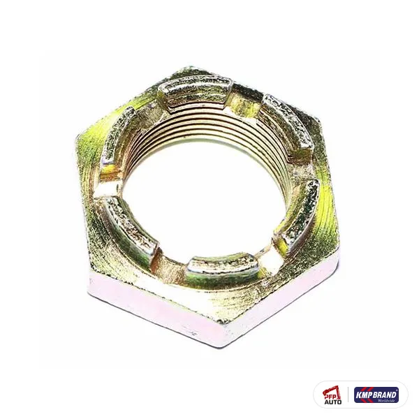 Piuliță crenelată 1 1/4 in UNF KMP Brand pentru Massey Ferguson, cod 882263M1