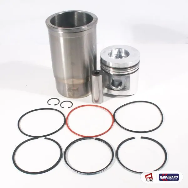 Kit piston, cămașă și segmenți KMP Brand, pentru John Deere®, cod AR71593